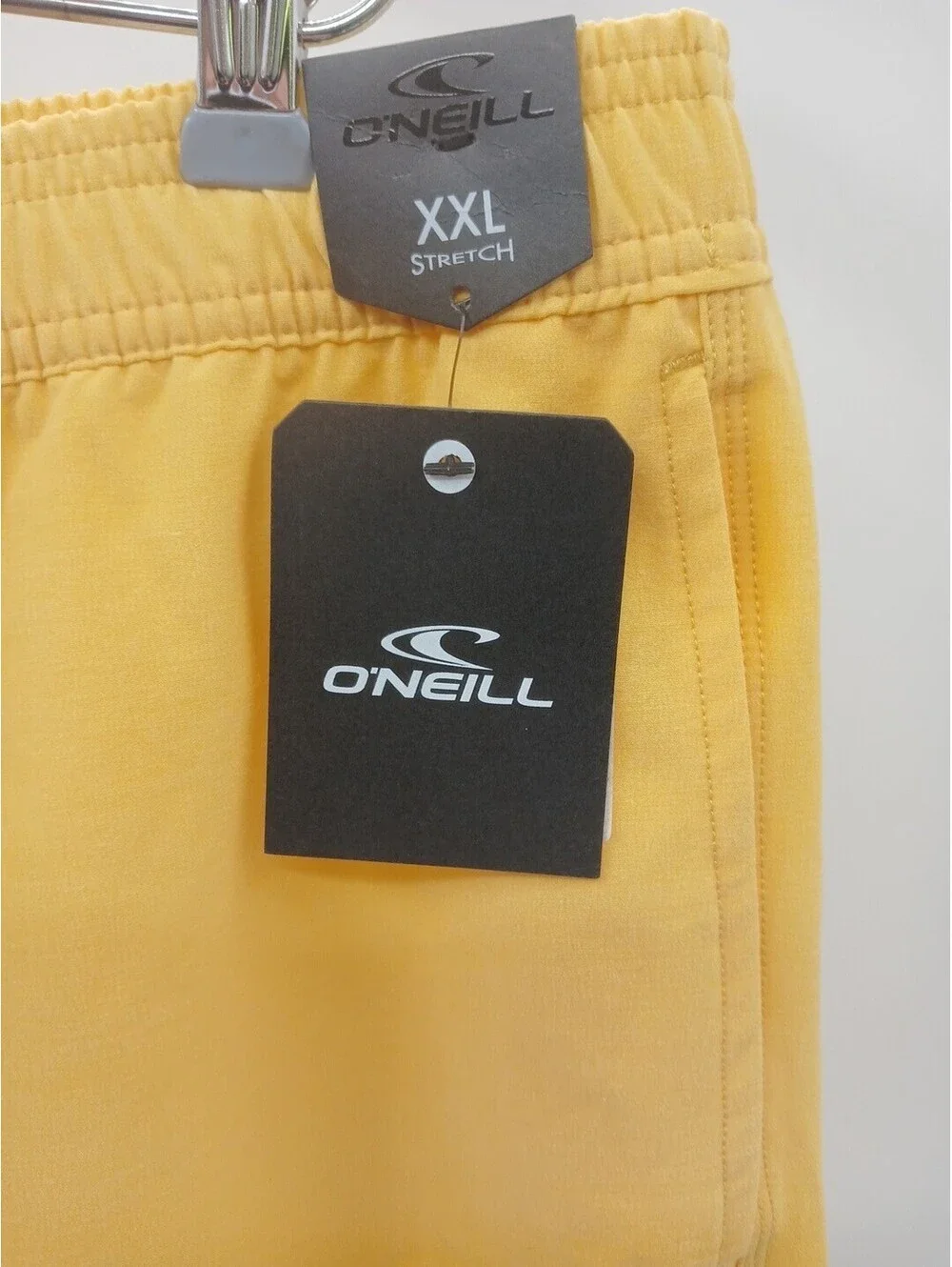 O'Neill Hybrid Swim Shorts Mens 2XL Lemon Light Hyperdry Stretch Beach Trunks